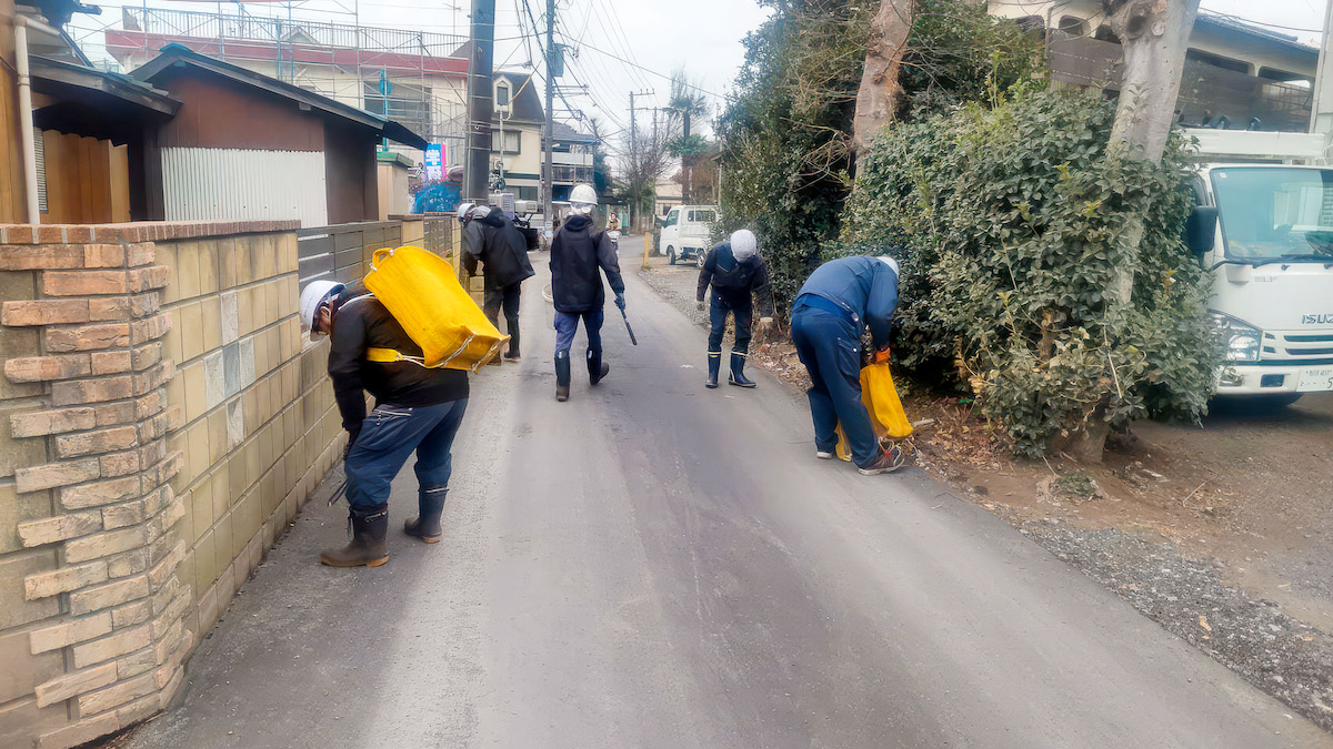 地域美化への取り組み